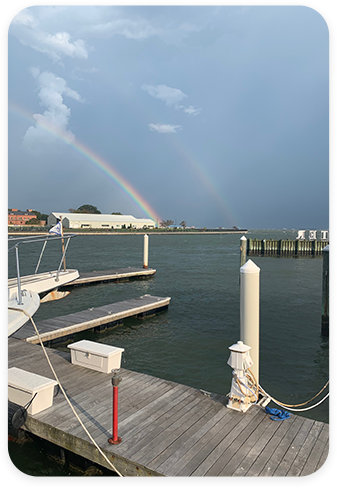 A double rainbow